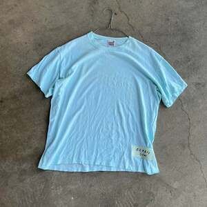 Vintage 80s Avanti Blank T-Shirt - Light Blue, Size S/M